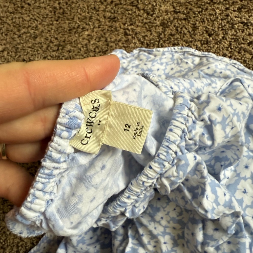 Crewcuts 2 piece skort set floral size 8 and size 12 - Picture 10 of 10